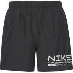 Nike WNTRZD CHALLANGER Laufshorts Herren black-anthracite-reflective silv