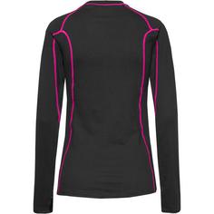 Rückansicht von 8848 Outdoor Funktionsshirt Damen black-fuxia