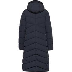 Rückansicht von ICEPEAK PARADISE Steppmantel Damen anthracite