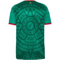Rückansicht von adidas FMF Mexiko Home Fußballtrikot Herren bgreen