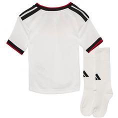 Rückansicht von adidas DFB Deutschland Home MINI Fußballtrikot Kinder white