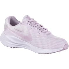 Rückansicht von Nike REVOLUTION 7 Laufschuhe Damen black-metallic-gold