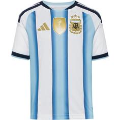 adidas AFA Argentinien Home Fußballtrikot Kinder white-iceblu-ltblue