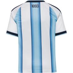 Rückansicht von adidas AFA Argentinien Home Fußballtrikot Kinder white-iceblu-ltblue