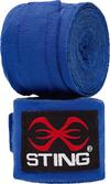 STING ELASTICISED HAND WRAPS 4.5M Bandagen - blue