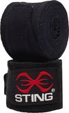 STING ELASTICISED HAND WRAPS 2.5M Bandagen - black