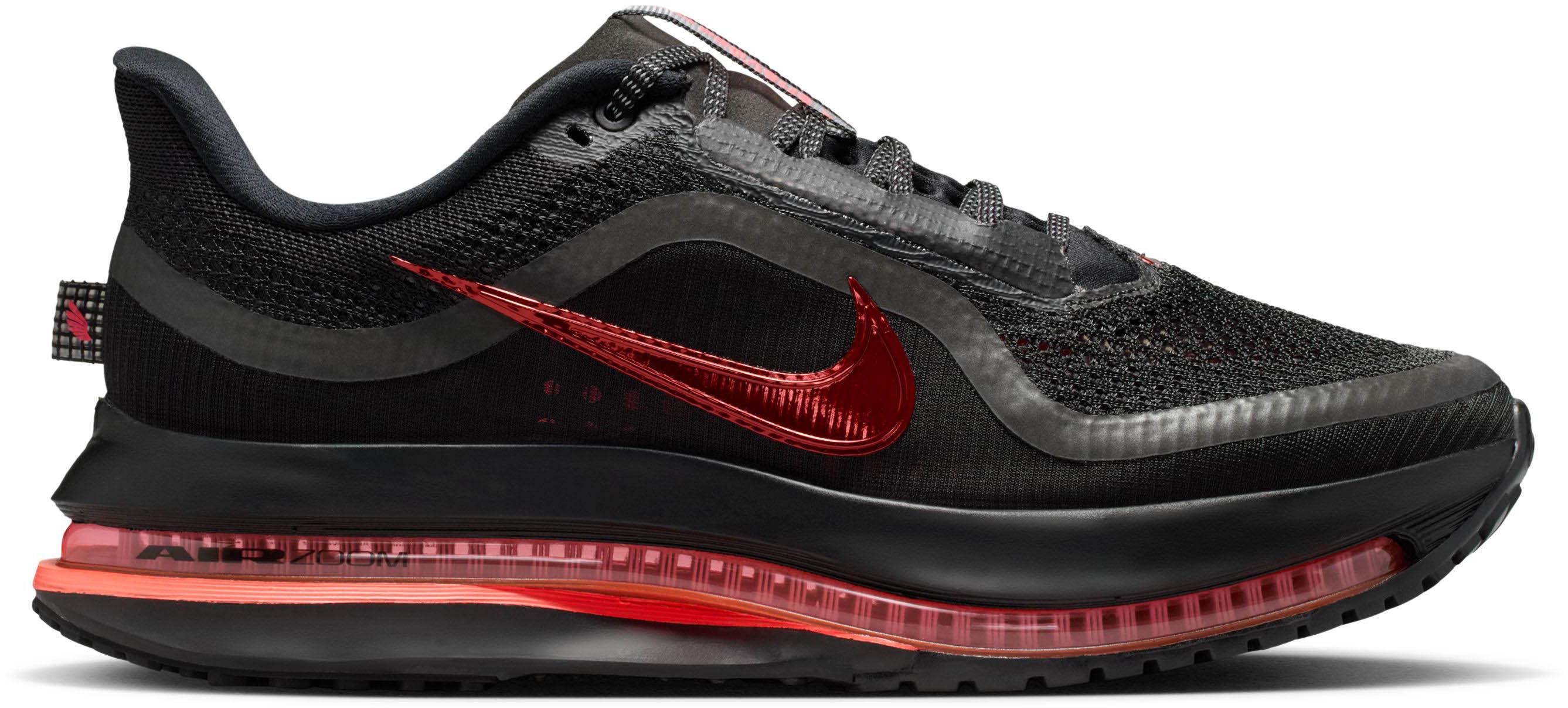 Nike Laufschuhe Neutral Mesh-Synthetik-Gummi Schwarz