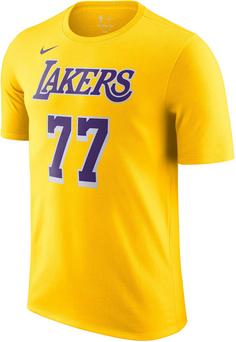 Nike Luka Dončić Los Angeles Lakers NBA T-Shirt Herren yellow