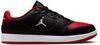 Nike JORDAN COURT CONNECT Sneaker Herren - black-white-gym red