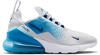 Nike AIR MAX 270 GS Sneaker Kinder - off white-court blue-dutch blue