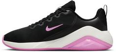 Rückansicht von Nike AIR ZOOM BELLA 7 Fitnessschuhe Damen black-lt magenta-sail