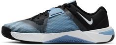Rückansicht von Nike METCON 10 Fitnessschuhe Herren black-white-work blue