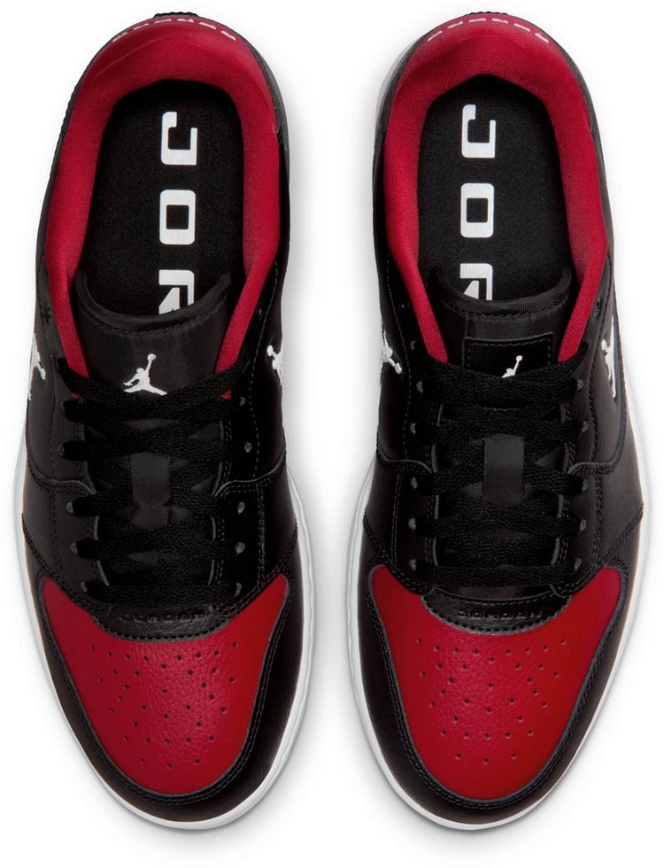 Nike Nike JORDAN COURT CONNECT Sneaker Herren - black-white-gym red - 0 | SportScheck