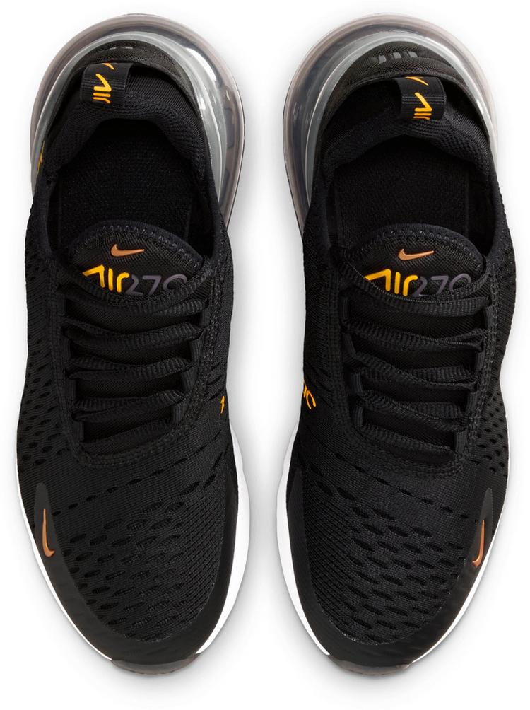 Nike Nike AIR MAX 270 GS Sneaker Kinder - black-metallic copper-laser orange - 0 | SportScheck