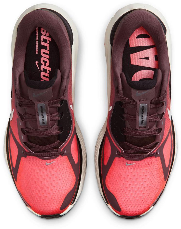 Nike Nike STRUCTURE PLUS Laufschuhe Damen - tattoo-silver-hot lava-black - 0 | SportScheck