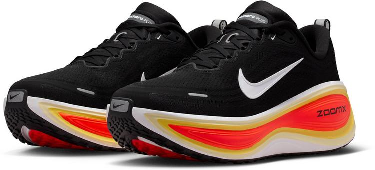 Nike Nike VOMERO PLUS Laufschuhe Herren - black-white-bright crimson-sail - 3 | SportScheck