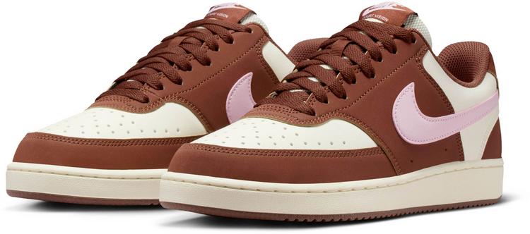 Nike Nike NIKE COURT VISION Sneaker Damen - soft pearl-pink foam-fauna brown - 3 | SportScheck