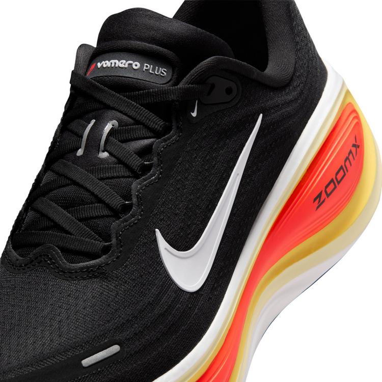 Nike Nike VOMERO PLUS Laufschuhe Herren - black-white-bright crimson-sail - 4 | SportScheck