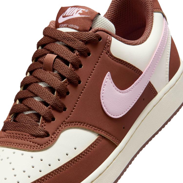Nike Nike NIKE COURT VISION Sneaker Damen - soft pearl-pink foam-fauna brown - 4 | SportScheck