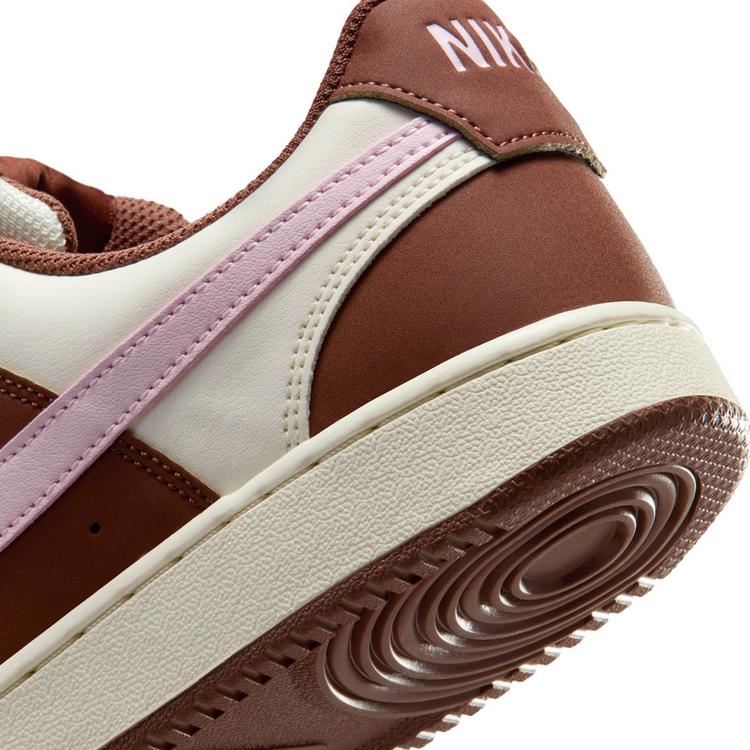 Nike Nike NIKE COURT VISION Sneaker Damen - soft pearl-pink foam-fauna brown - 5 | SportScheck