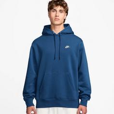 Rückansicht von Nike Club Hoodie Herren court blue-court blue-lt khaki