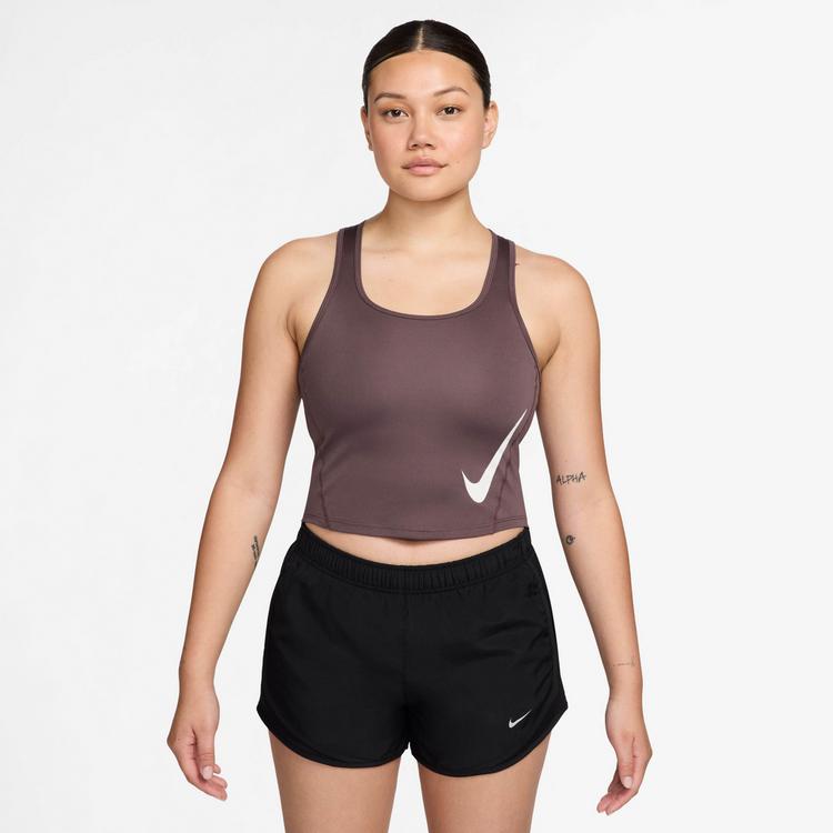 Nike Nike TEMPO SWOOSH RUN Funktionstank Damen - tattoo-black-reflective silv-white - 0 | SportScheck