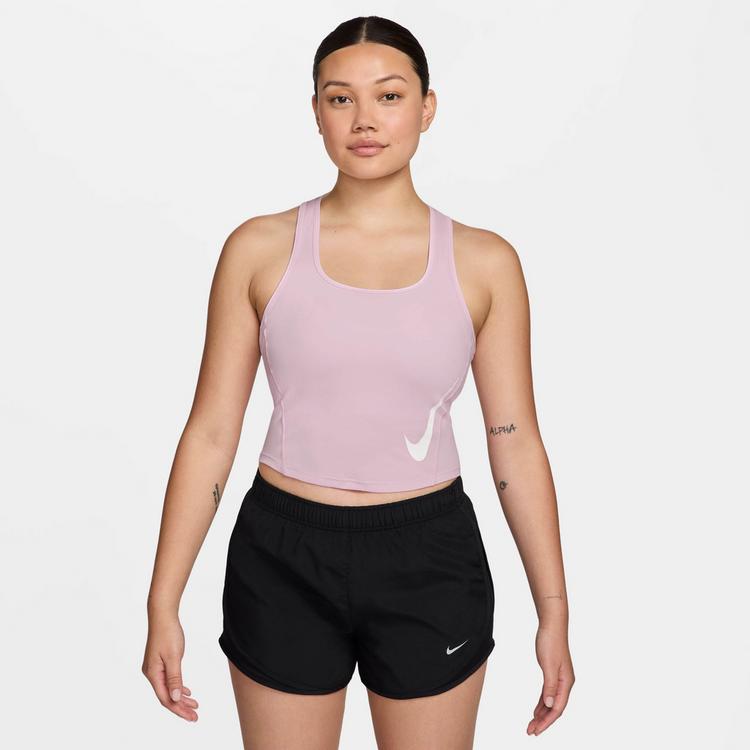 Nike Nike TEMPO SWOOSH RUN Funktionstank Damen - pink foam-photon dust-white - 0 | SportScheck