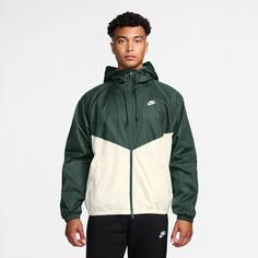 Rückansicht von Nike Windrunner Kapuzenjacke Herren fir-sail-sail