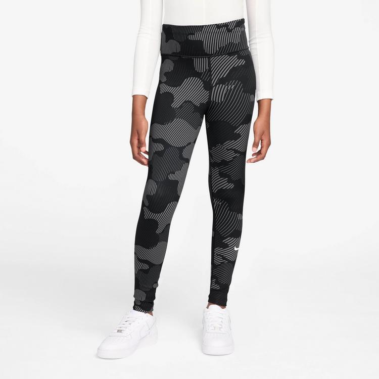 Nike Nike DF Tights M&auml;dchen - black-white - 0 | SportScheck