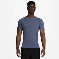 Rückansicht von Nike DF Funktionsshirt Herren diffused blue-black