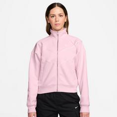 Rückansicht von Nike NSW Polyjacke Damen pink foam-sail-sail
