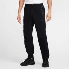 Rückansicht von Nike Tech Nylonhose Herren black-black