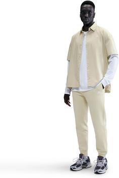 Rückansicht von Nike Club Sweathose Herren lt khaki-lt khaki-white