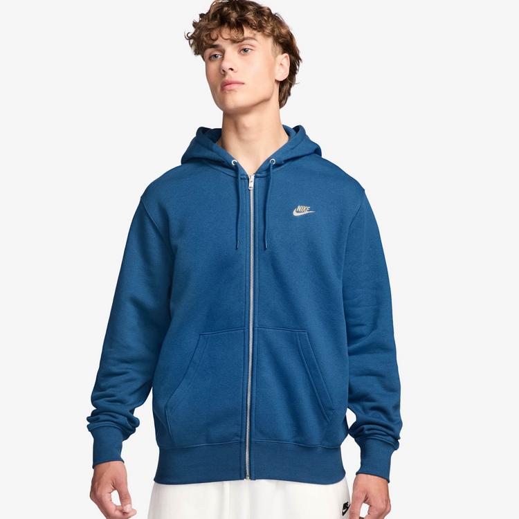 Nike Nike Club Sweatjacke Herren - court blue-court blue-lt khaki - 0 | SportScheck
