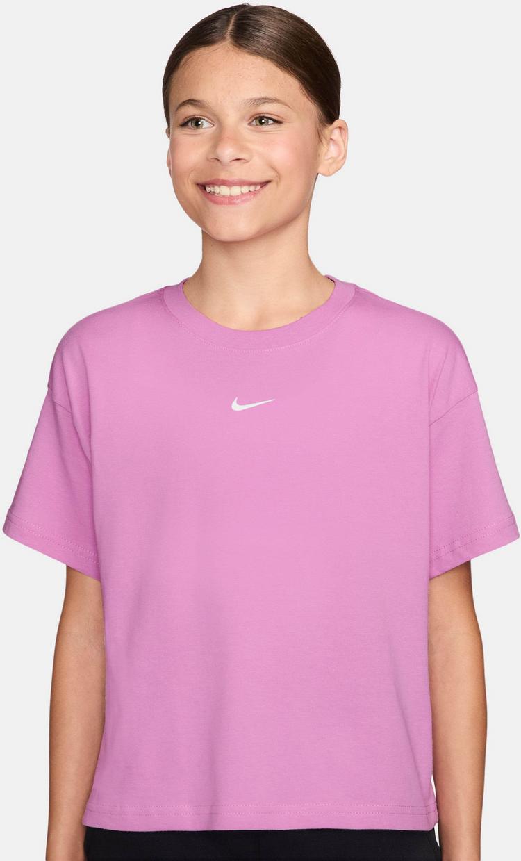 Nike Nike NSW Essentiell T-Shirt M&auml;dchen - lt magenta - 0 | SportScheck