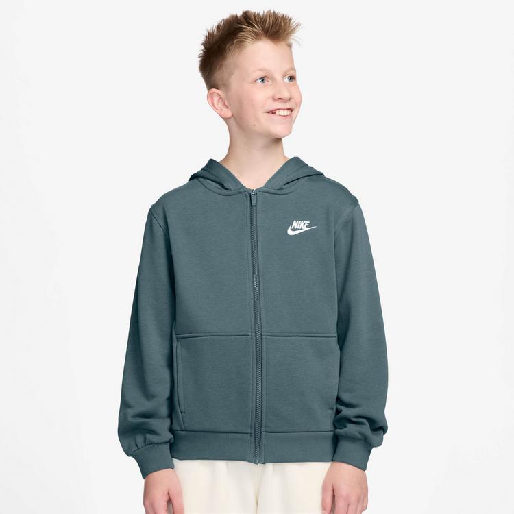 Nike Nike NSW CLUB Sweatjacke Kinder - mineral slate-white - 0 | SportScheck