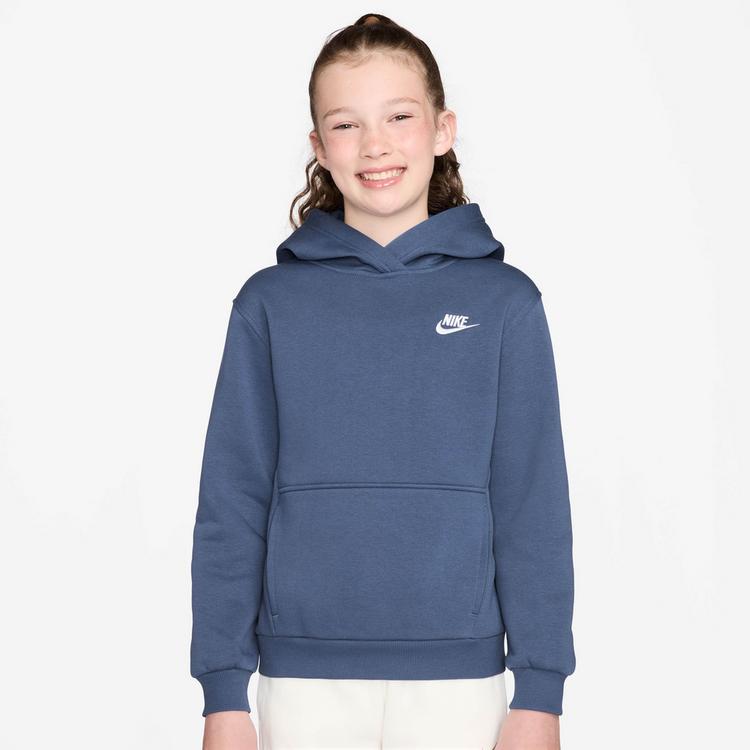 Nike Nike CLUB Hoodie Kinder - mystic navy-white - 0 | SportScheck