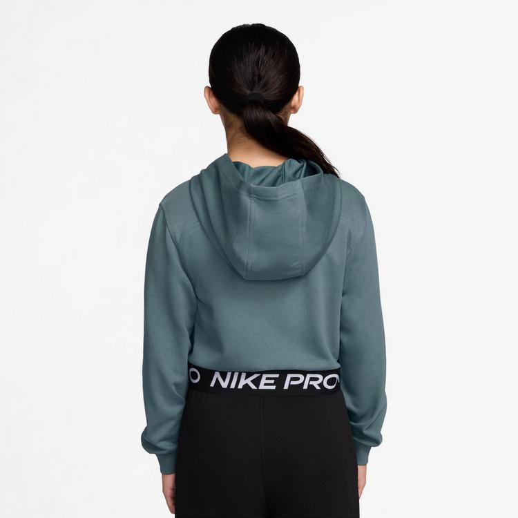 Nike Nike PRO DRI-FIT Trainingsjacke M&auml;dchen - mineral slate-mineral slate-black-w - 1 | SportScheck