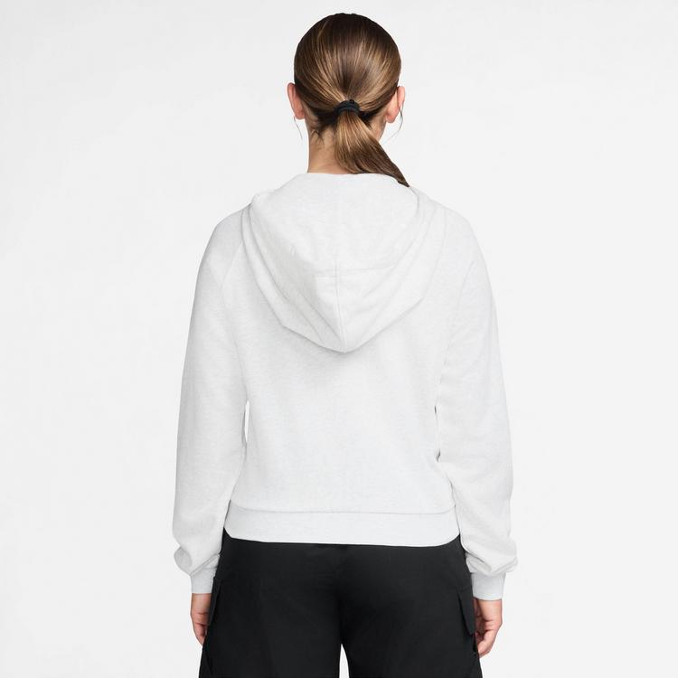 Nike Nike NSW Chill Hoodie Damen - birch heather-white-black - 1 | SportScheck