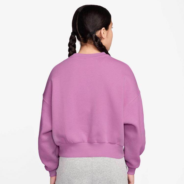 Nike Nike Club Sweatshirt M&auml;dchen - lt magenta-lt magenta-white - 1 | SportScheck