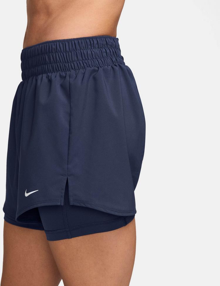 Nike Nike One Funktionsshorts Damen - midnight navy-white - 2 | SportScheck