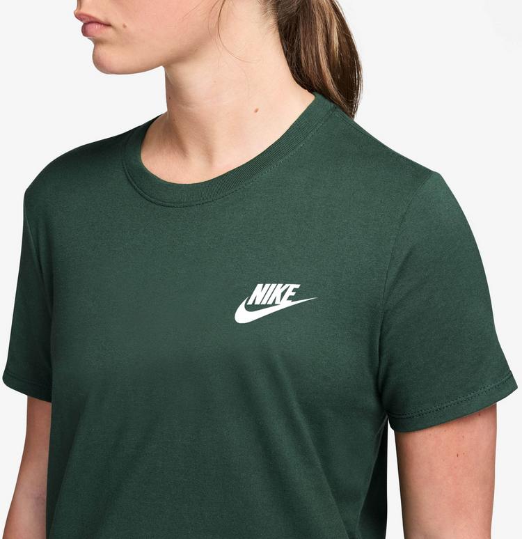 Nike Nike Club T-Shirt Damen - fir-white - 2 | SportScheck