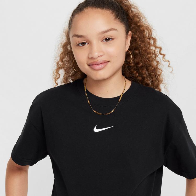 Nike Nike NSW Essentials T-Shirt M&auml;dchen - black - 2 | SportScheck