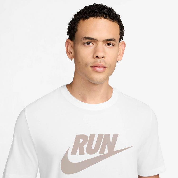 Nike Nike RUN Funktionsshirt Herren - white-moon particle - 2 | SportScheck