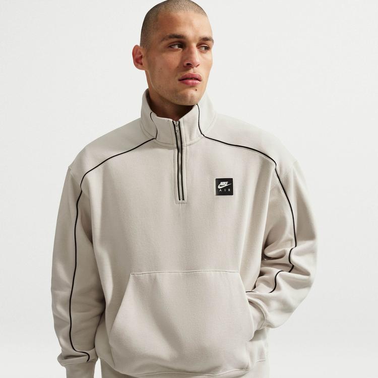 Nike Nike Air Sweatshirt Herren - light bone-black - 2 | SportScheck