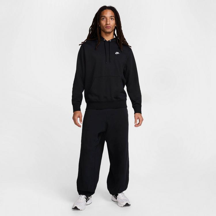 Nike Nike Club Hoodie Herren - black-black-white - 2 | SportScheck