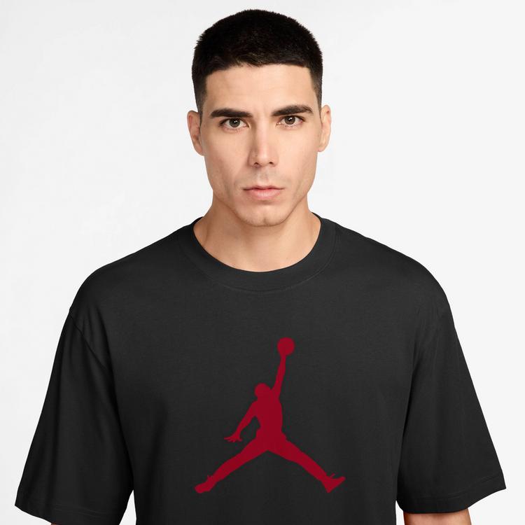Nike Nike Jumpman T-Shirt Herren - black-gym red - 2 | SportScheck