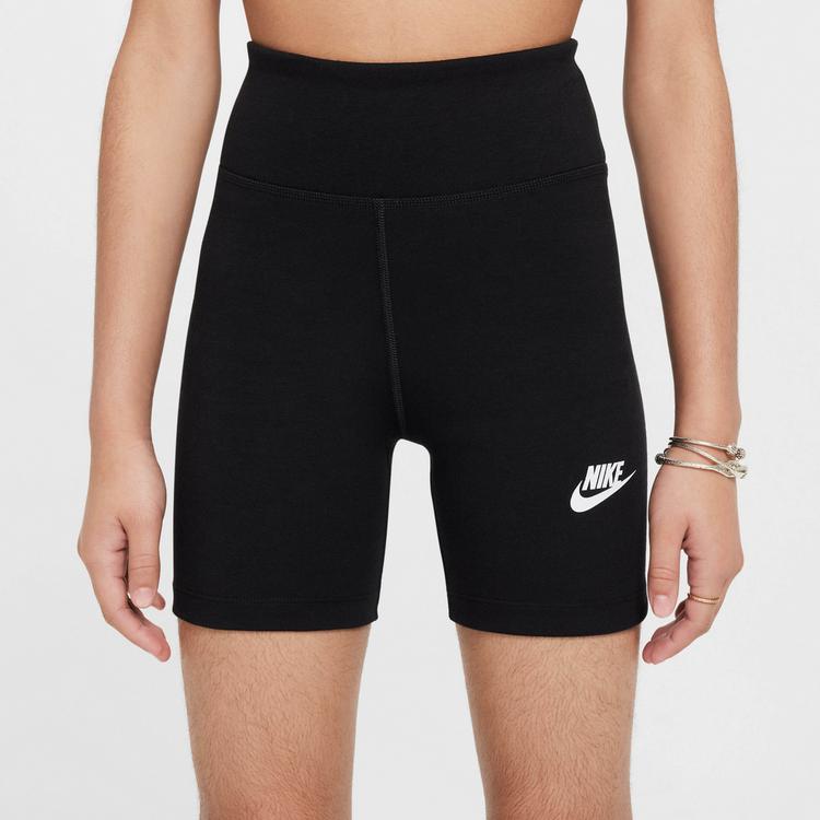 Nike Nike NSW Classic Shorts M&auml;dchen - black-white - 2 | SportScheck