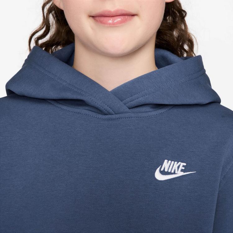 Nike Nike CLUB Hoodie Kinder - mystic navy-white - 2 | SportScheck