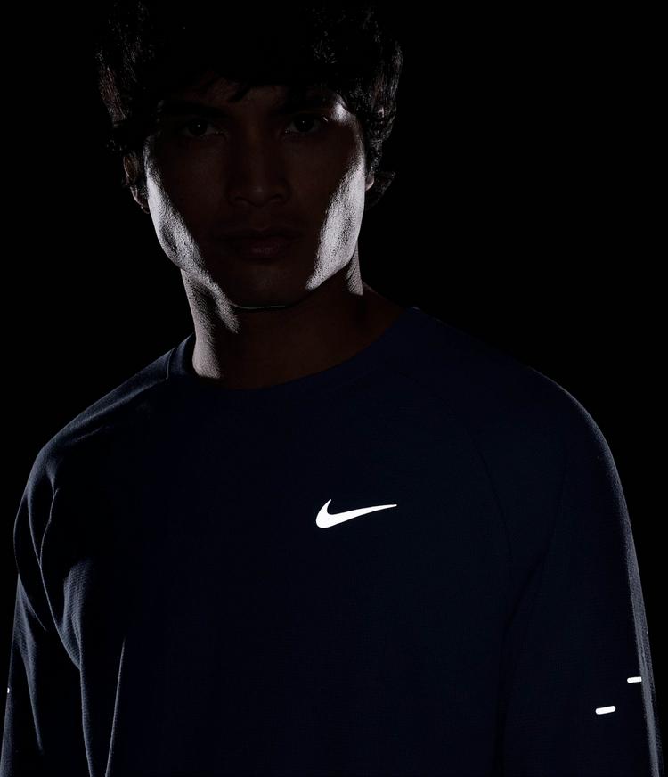 Nike Nike STRIDE WAFFLE Funktionsshirt Herren - midnight navy-reflective silv - 3 | SportScheck